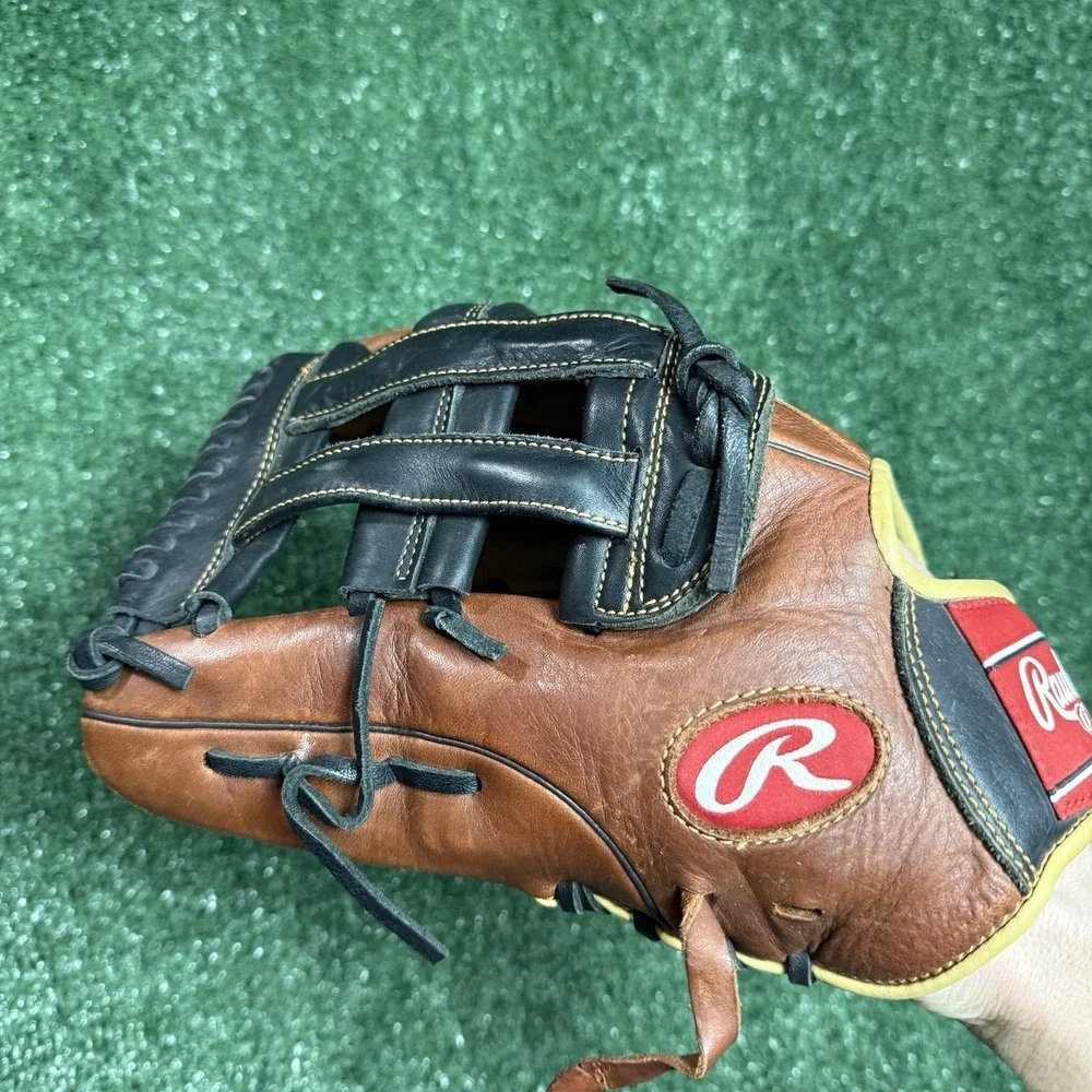 Rawlings Sandlot S1275H 12.75" Glove Baseball Softball LHT Pro Gold Mike Trout - Picture 5 of 14